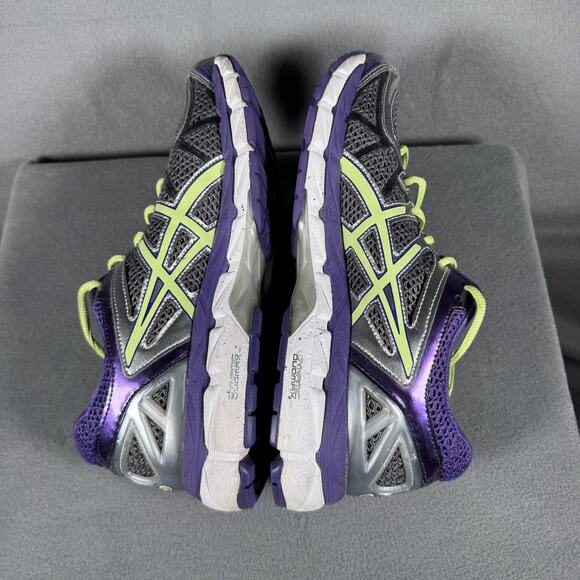Asics Gel-Kayano 21 Shoes Womens Size 9.5 Purple Gray Running Stability Sneakers - Picture 8 of 11